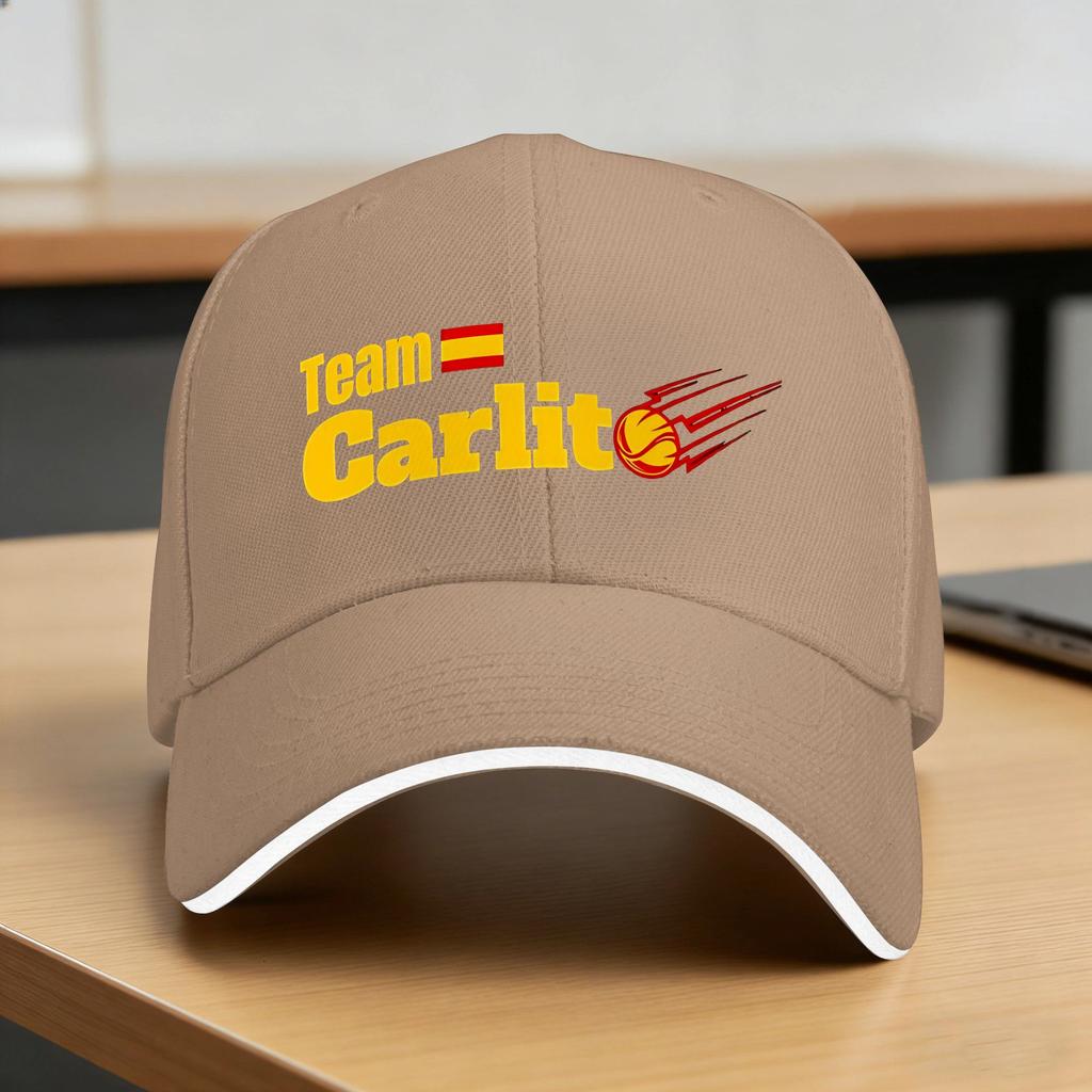 Carlos Alcaraz Vamos Baseball Cap Summer Casual Trucker Hat For UnisexTeens Outdoor Sports Sun Baseball Caps