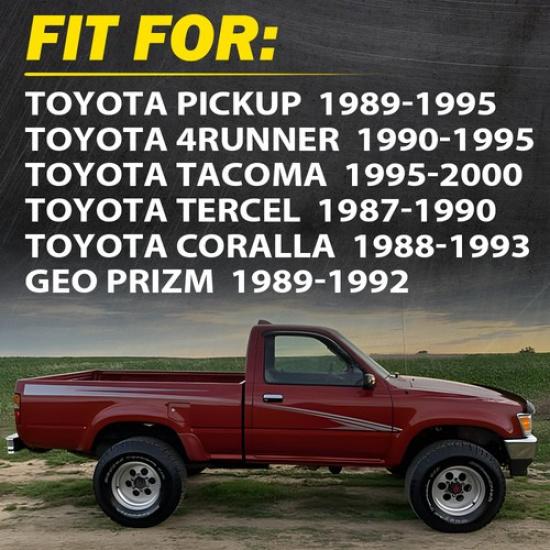 2x Коричневая ручка двери салона, подлокотник для Toyota Pickup 4Runner EOOH