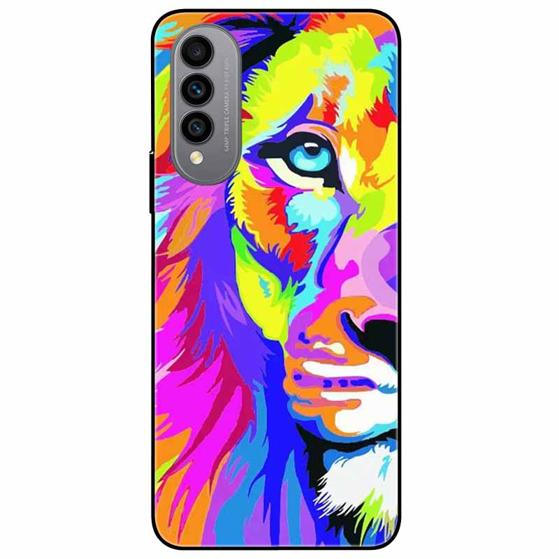 Чехол для Wiko T50 Чехол для телефона T 50 Мягкий силикон Ударопрочный ТПУ Задние крышки для Wiko T50 WikoT50 4G 6.6'' Fundas Coques Животные