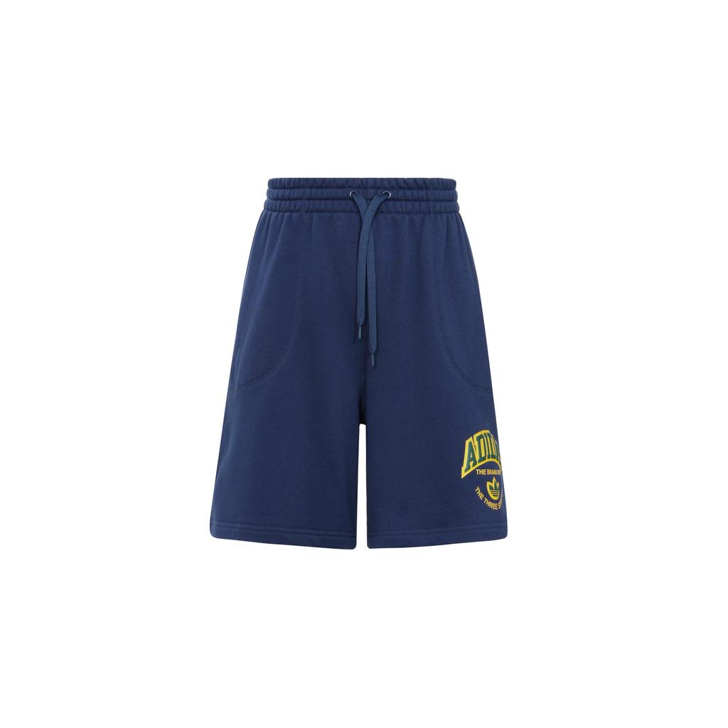 adidas Оригинальные VRCT SW SHORT Повседневные шорты с принтом букв Мужские Темно-синие JI7477