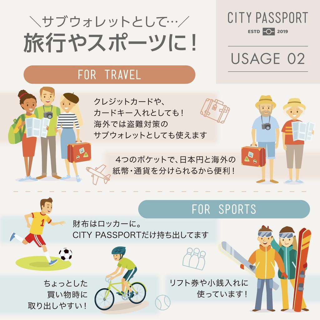 Легкий кошелек Tsunouga Lip CITYPASSPORT, идеально подходит для активного отдыха. Идеально для чехлов для пропусков и монет. (хаки)
