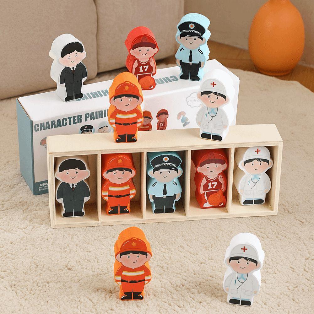 Early Educational Character Puzzle Game Matching Game Reasoning Thinking Puzzle Toy  Children