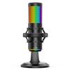 [2025 New Evolution] USB Gaming Condenser Microphone, Desktop, One-Tap Mute, Unidirectional & Omnidirectional Switching, Stepless Gain Adjustment, Noi
