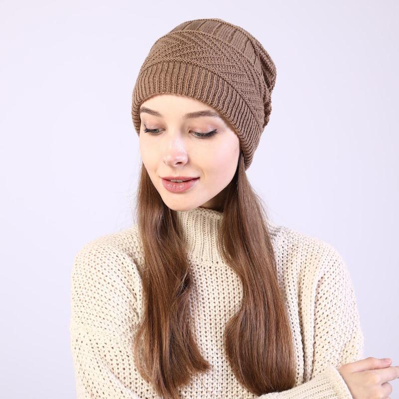 Вязаная шапка, свитер, вязаная шерстяная луна, ветрозащитная шапка для ушей