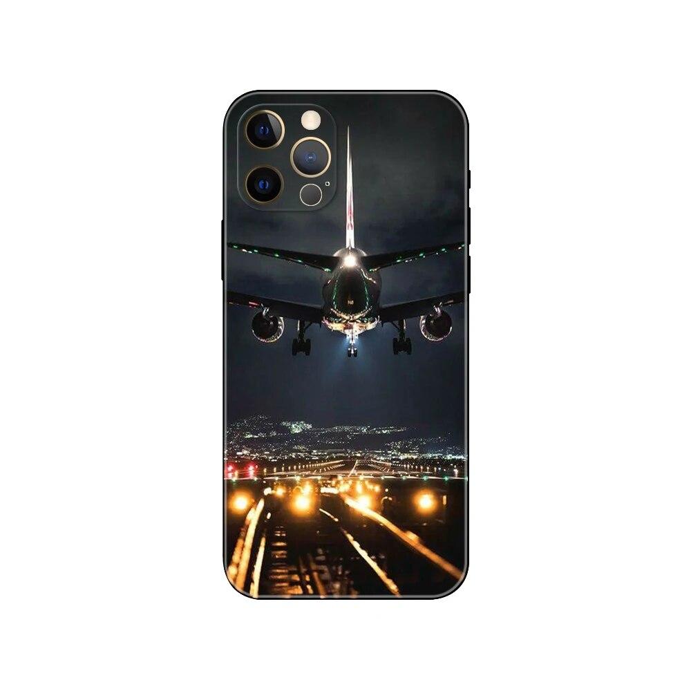 Aeroplane Phone Case For iPhone Samsung Galaxy Redmi Xiaomi Oppo OnePlus Note S A 7 8 9 10 11 12 13 14 20 21 22 23 53 54 Pro Max Plus Ultra TPU Soft