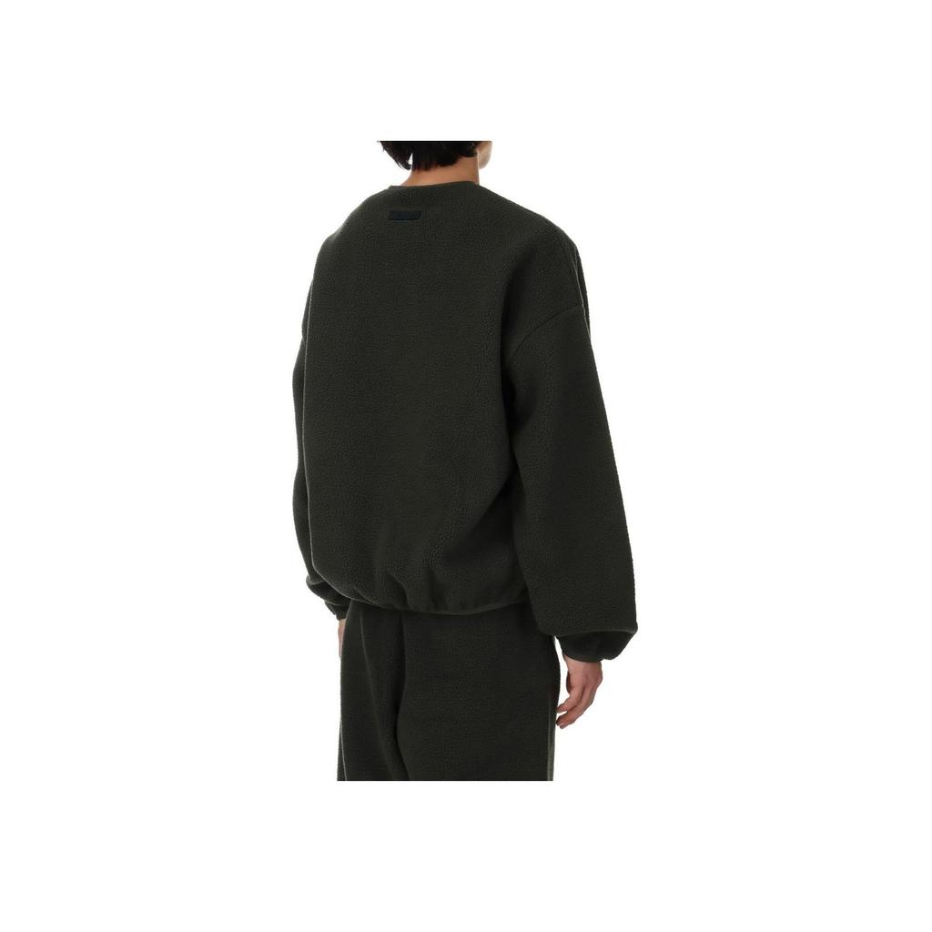 Fear of God Мужские топы Essentials Polar Fleece Crewneck Ink, черные 192SP244700F