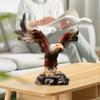 Eagle Figurines Collection Statue Feng Shui Ornament Sculpture for Office Table Centerpiece Shelf