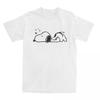 Смешные футболки Snoopy Sleep Peanuts для мужчин и женщин, 100% хлопок, рубашки, топы больших размеров