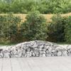 VidaXL 5x Arched Gabion Baskets Arched Gabion Cages Gabion Walls Garden Fences Terrace Outdoor 3146960