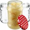 Seno Preserve Jars 315ml 10pcs 66mm + Lids "Red Peas"