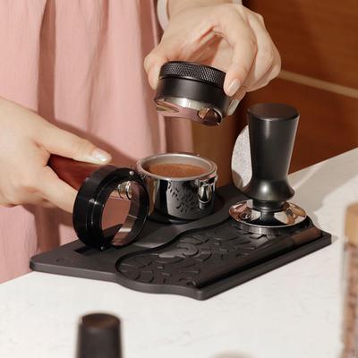 Угловой коврик для тампона для кофе Espresso Silicone для дома