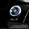 Motorcycle sticker/Car Engine One-button Start Crystal Button Accessories For BMW G80 G06 G07 G42 G14 G15 G16 F82 F20 F21 F83 M2 PCVHD1