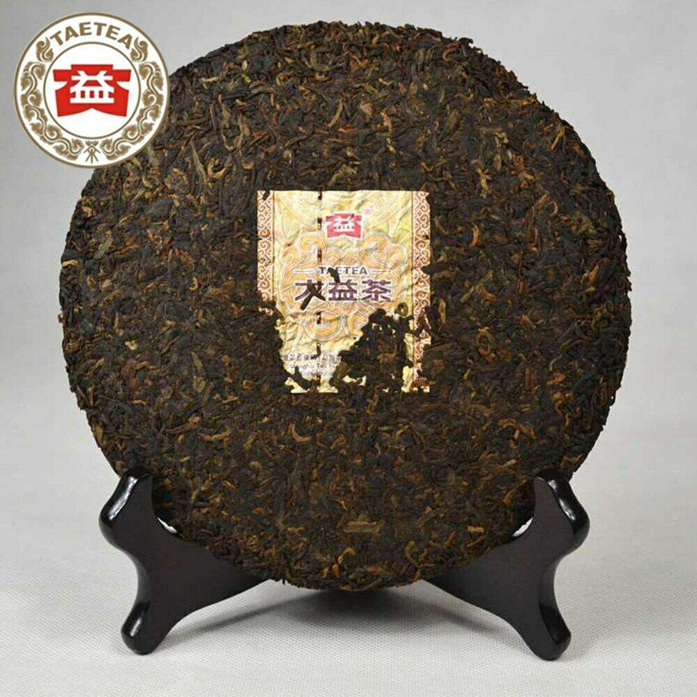 2016 Yunnan Menghai Dayi 7752 1601 Shu Pu Er Pu'er Tea 357g Ripe Puer Tea Cake