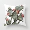 Nordic Style Tropical Plant Cactus Pattern Cushion Cover Sofa Car Office Pillowcase Home Decor Pillowcase