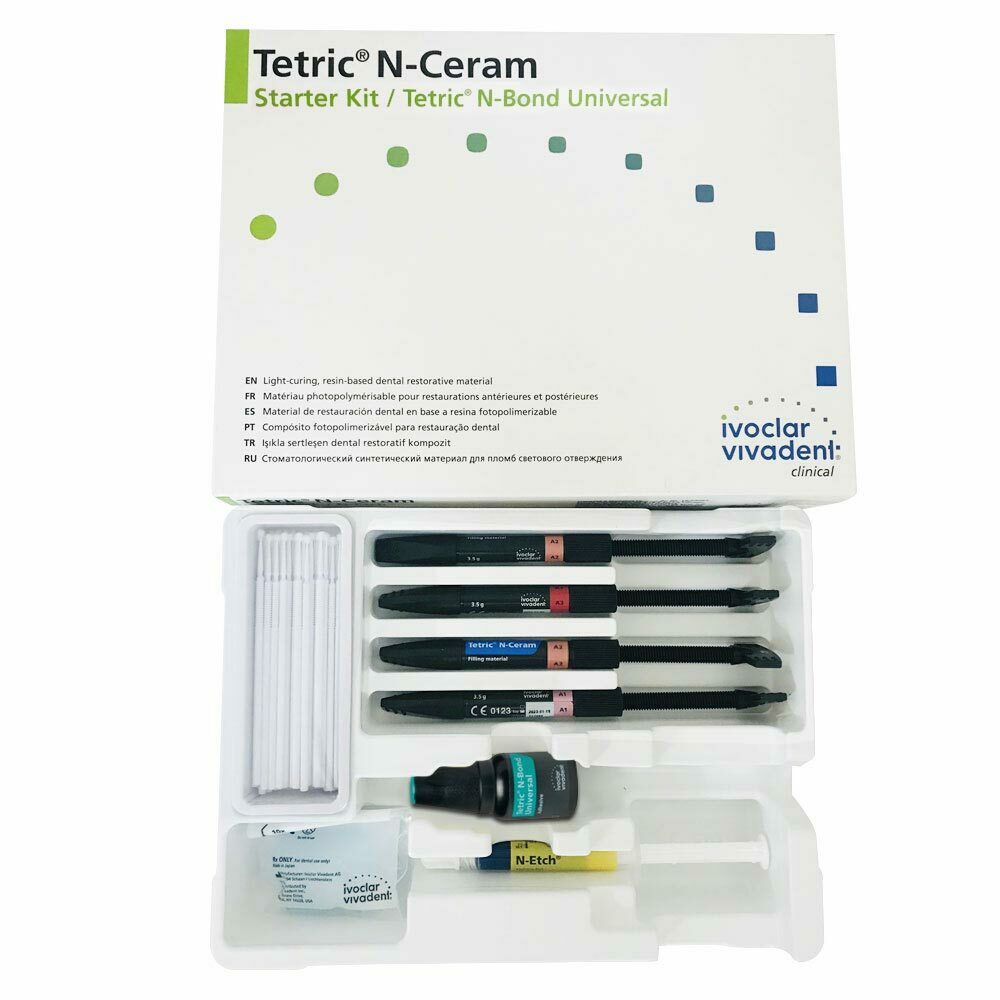 Ivoclar Tetric N Ceram Starter Kit with Tetric N Bond Universal 3g FREE SHIPPING