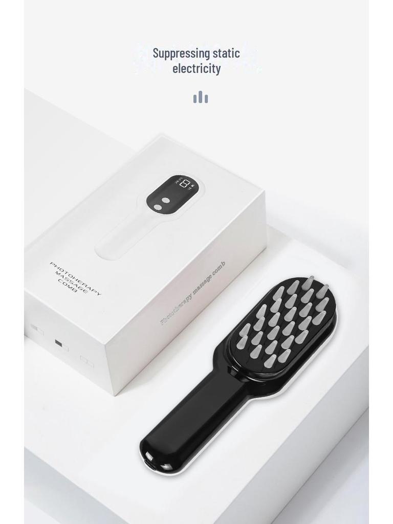 Электрический массажер для кожи головы и фототерапевтическая расческа для ухода за волосами и здоровья