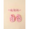 Baby Flower Headbands and Socks 2pcs Set Newborn Lace Headband Cute Pograpjy Props