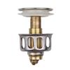 1PC Universal Wash Basin Bounce Drain Filter 2 In 1 Shower Floor Sink Drain Vanity Stopper Bathtub Bathroom Accessories