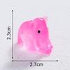 Creative Micro Landscape Noctilucent Rainbow Mammoth Resin Ornaments For Gift