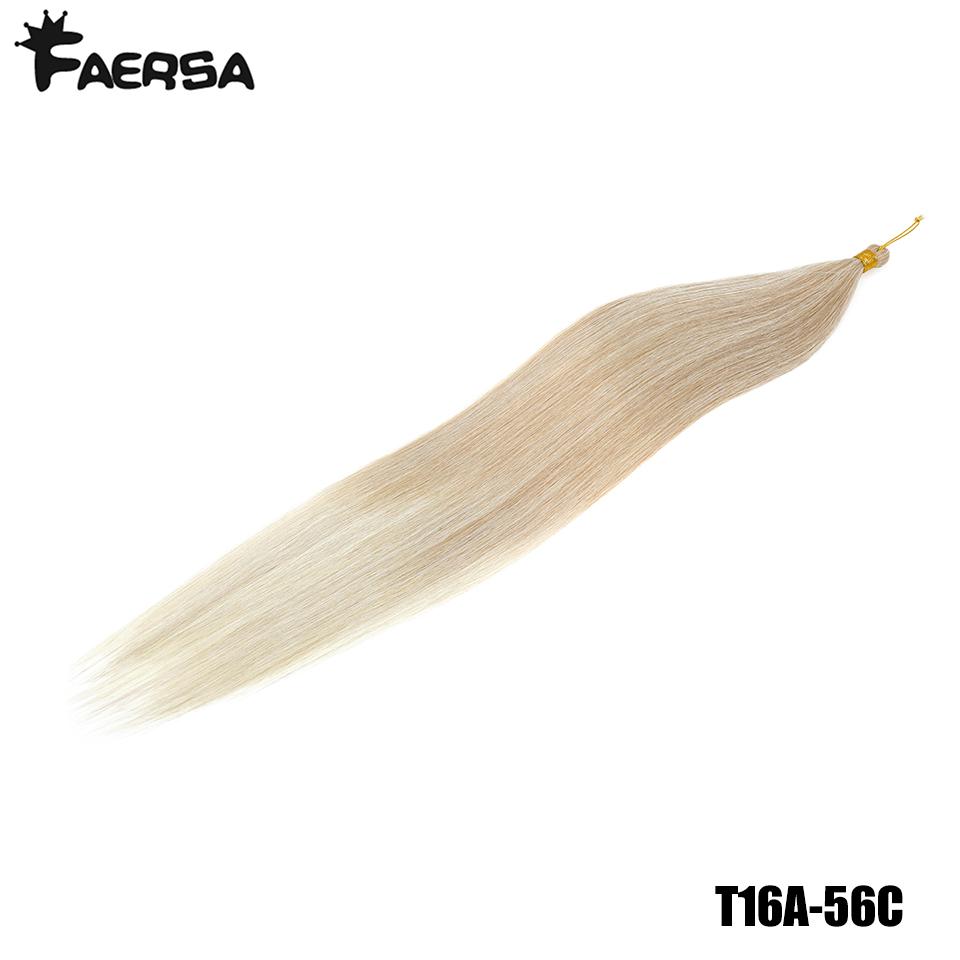 Ariel Straight PonyTail Synthetic Hair 30 Inch Bundles Crochet Braids Ombre Brown Crochet Brading Hair Extensions for Women