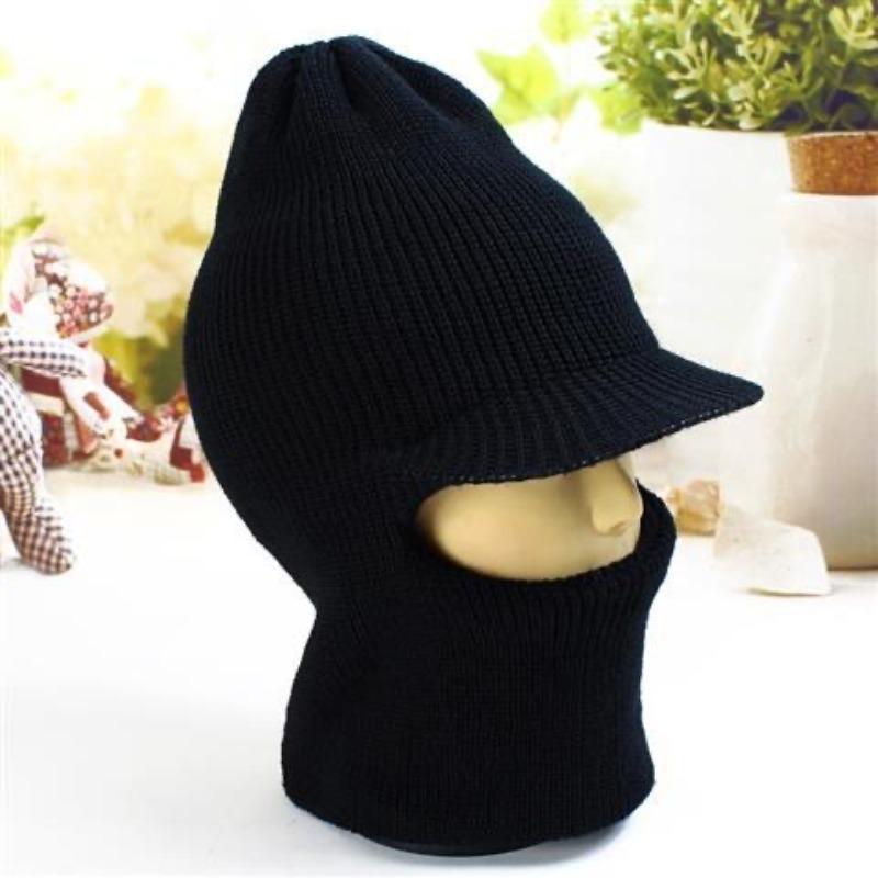 Hat Women's Velvet Thickening Cycling Windproof Neck Scarf Mask Integrated Ear Protection Cold Protection Neck Protection Thickened Warm Baotou Hat