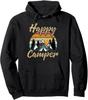 Забавный подарок любителю кемпинга и пешего туризма Happy Camper Gift Pullover Hoodie Print Original Design Gifts Women Unisex Hoody