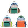 Школьный рюкзак для детей из дышащего нейлона с дизайном Color Block для дошкольников
