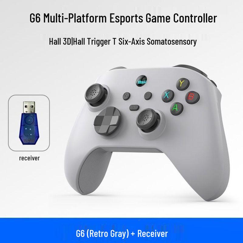 Беспроводной Bluetooth игровой контроллер G6 для ПК, мобильных устройств, iOS, планшетов и Switch