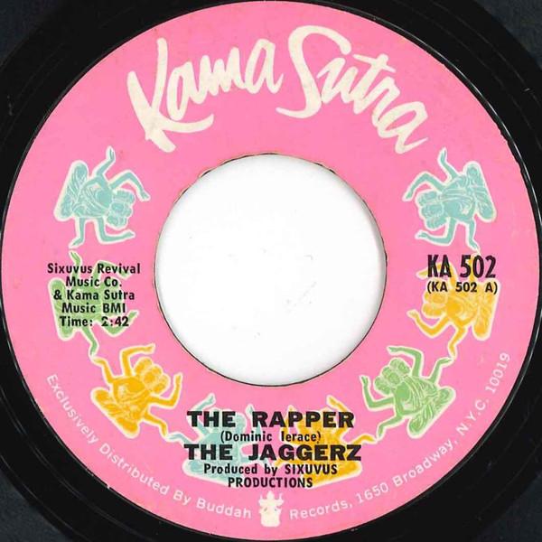 7inch Record JAGGERZ - The Rapper  KKA502 Kama Sutra 1970 US Rock Used