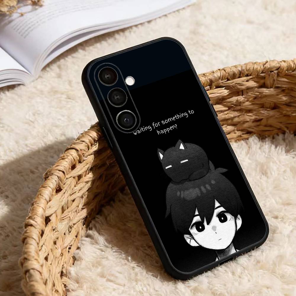 Game Emotion O-Omori Hot Phone Case For Samsung Galaxy A13,21s,22,31,32,52,53,71,72,73,Soft Black Cover