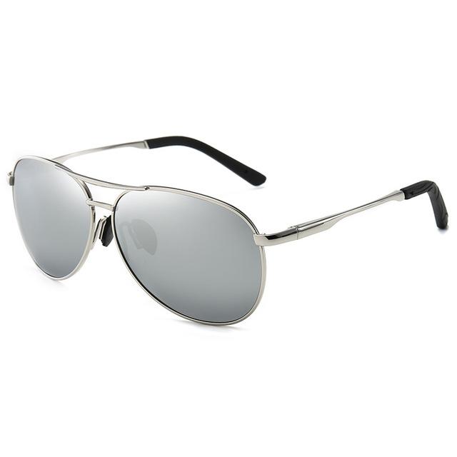 Pilot Metail Frame Polarized Sunglasses Men Sun Glasses Aviation Male Sun Glasses Driving Oculos De Sol UV400