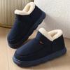 Fashion Litfun Warm Fluffy Men Cotton Shoes Outdoor Antiskid Fur Plush Fashion Men Shoes Winter New Indoor Soft Sole Fuzzy House Slipper