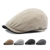 Весна-лето, тонкий дышащий берет для мужчин и женщин, британская плоская кепка, фуражка, кепки газетчика, шляпа водителя, шляпа плюща, шляпы художников Гэтсби
