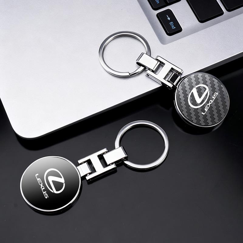 Mirror Surface Car Keychain Keyring Anti-Loss Holder for Lexus ES300 RX330 RX300 GS300 IS250 IS200 CT200h IS300 NX RX LX GX GS IT8