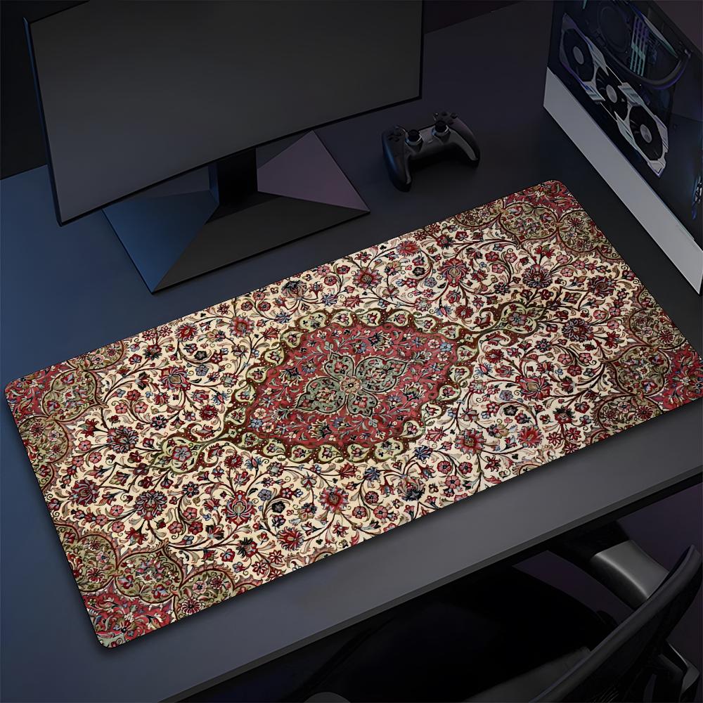 Persian Carpet Mouse Pad High Quality Natural Rubber Mouse Pad The Most Professional Washable Laptop Mouse Pad