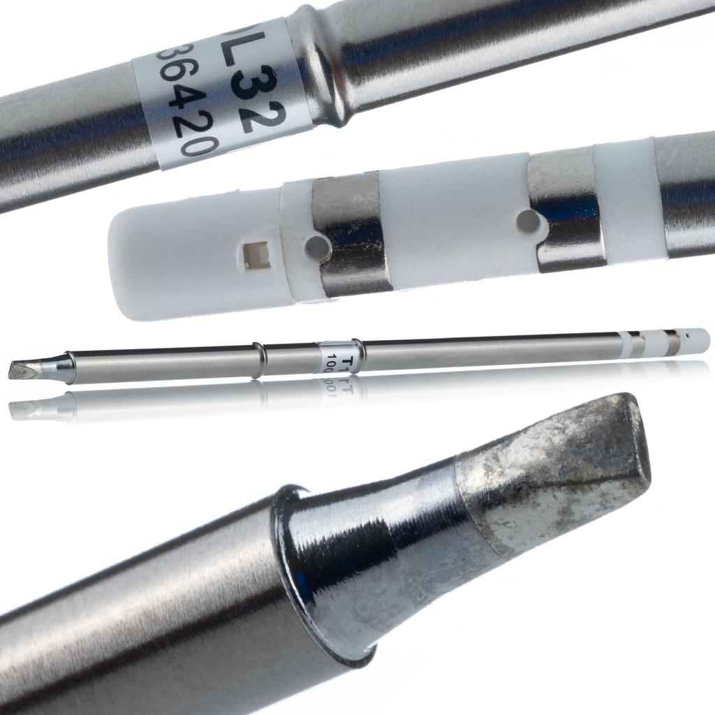 Soldering tip with built-in heater T12-D32