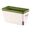 Indoor Flower Planter Box Vegetable Planting Pot Double Layer Self Watering Plant Pot