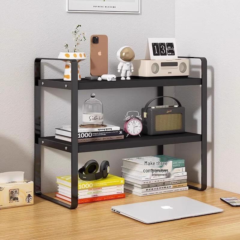 Ayoubu Double-Layer Desktop Organizer Shelf