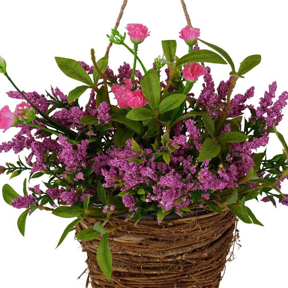 Домашний Открытый Крытый Фестиваль Окна Украшения Полевые Цветы Дверная Подвесная Корзина Венок Цветочный Подвесной Дверной Венок