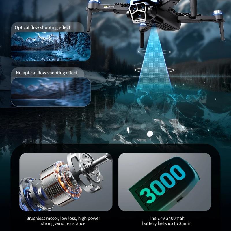 Дрон Z103 8K 5G GPS Профессиональный HD Аэрофотосъемка Самолет с Дистанционным Управлением HD Двойная Камера Бесколлекторный 360° Обход Препятствий Квадрокоптер БПЛА