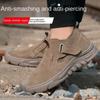 Обувь для страхования труда Мужская обувь для электросварки, защищающая от ожогов, ударов и проколов