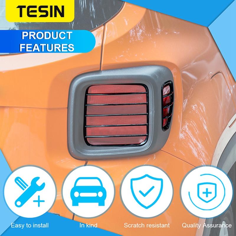 TESIN автомобильный задний фонарь, украшение для Jeep Renegade 2016 2017 2018 2022, внешний чехол заднего фонаря
