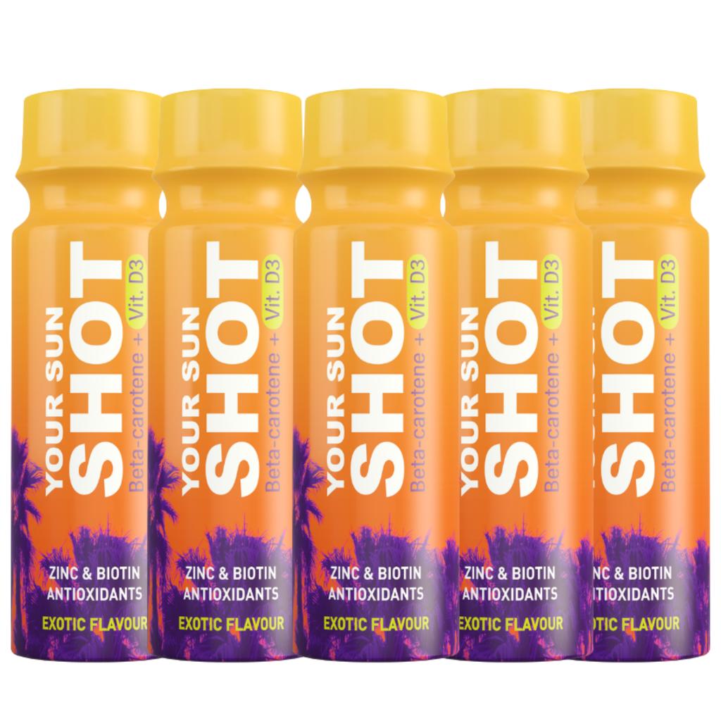 Your Sun Shot Vit. D3 Suntan Drink X5 Pcs