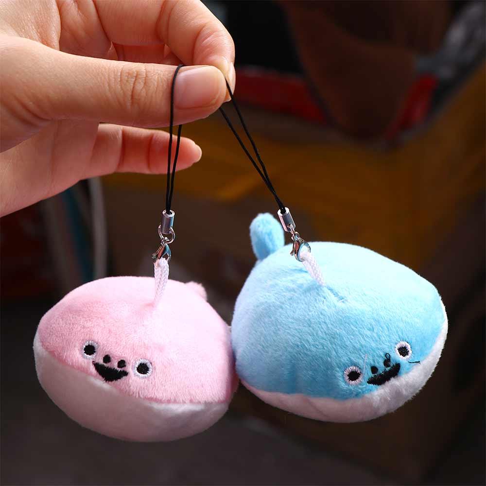 Мягкий скрипучий брелок Sacabambaspis, плюшевый, щебечущий брелок, декор для рюкзака