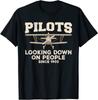 Отличная футболка унисекс Cool Pilot Aircraft Pilot Airplane Flying