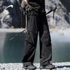 Guirenniao Men's Outdoor Loose Fit Cargo Pants