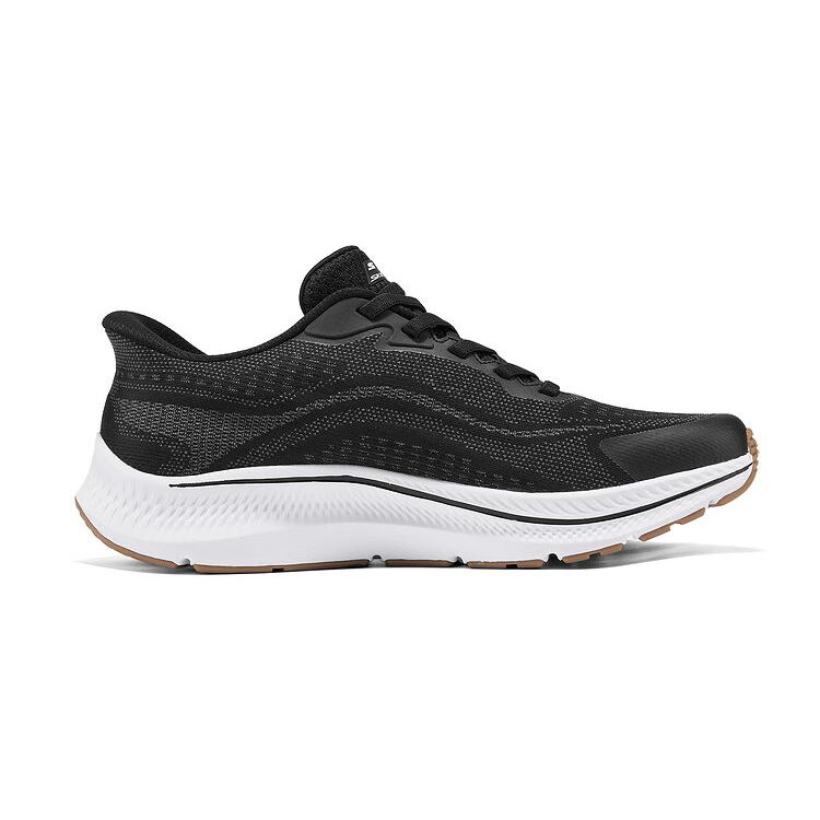 Skechers Мужские легкие дышащие кроссовки для бега с амортизацией и поддержкой Мужская кроссовка Черный 220887-BLK