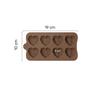 Forma Silicon Chocolate Candy Mold 19x10cm Brown TopBazar Baking Decorating Tool
