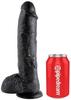 King Cock XXL Dildo 20 X 5.4 Cm Black - King Cock - Black Dildos