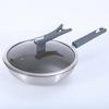 Трехслойная сталь-титан сковорода-вок San Jiaolong для дома